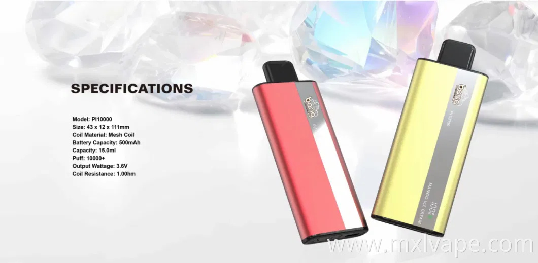 Wholesale Alibaba Bang Pi 10000 Puff Disposable E Cigarettes Vape 0.8ohm Mesh Coil 15ml Pod Electric Shisha Price Electronic CIGS Puffs 9000 0% 2% 3% 5%